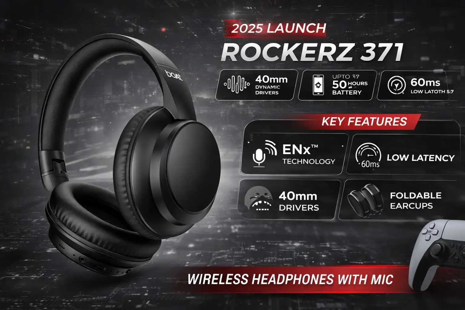 Boat Wireless Headphone